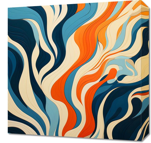 Obraz 50x50cm Oceaniczne Fale zdjęcie 1