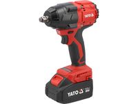 KLUCZ UDAROWY BEZSZCZOTKOWY 18V 1/2'' 800NM 2*4AH - YT-8277935