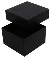 Pudełko Pudełeczko Czarne Prezent Zegarek Biżuteri