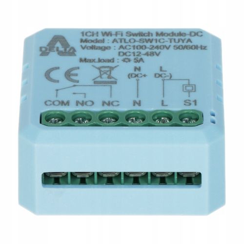 INTELIGENTNY STEROWNIK DO BRAM SMART PRZEKAŹNIK TUYA WIFI 230V 12V 24V na Arena.pl