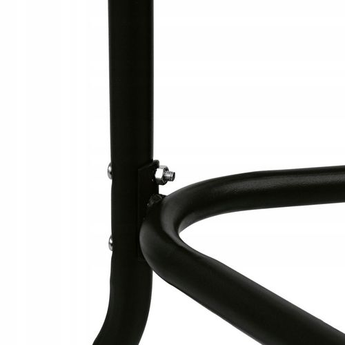 Stolik Metalowy Półokrągły ze Szklanym Blatem Hartowanym do Balkonu Taras na Arena.pl