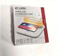 Ładowarka INDUKCYJNA 15W RE-LOAD z lampką dotykową BIAŁA