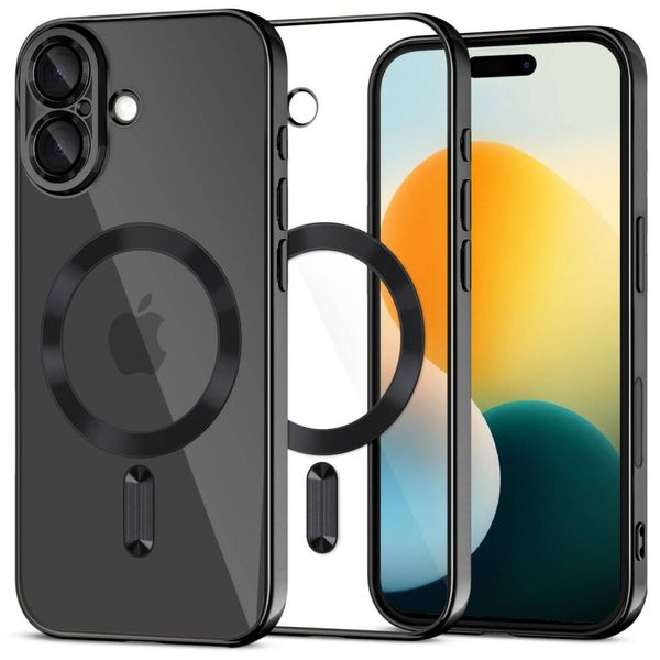 Etui Tech-Protect MagFlex Shiny Black do Apple iPhone 17 zdjęcie 1