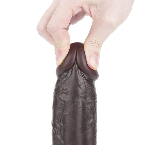 9.0'' sliding skin dual layer dong - black na Arena.pl