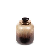 Pojemnik dekoracyjny GALA 14X14X23 brązowy