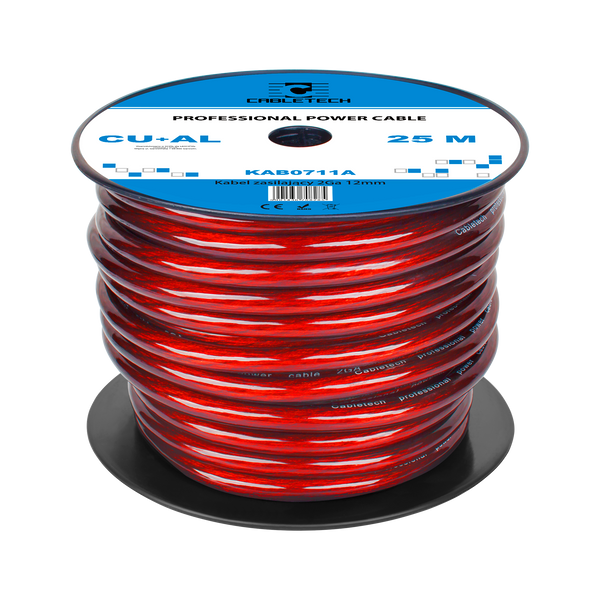 KAB0711A Kabel samochodowy 2Ga OD12mm CU+AL zdjęcie 1