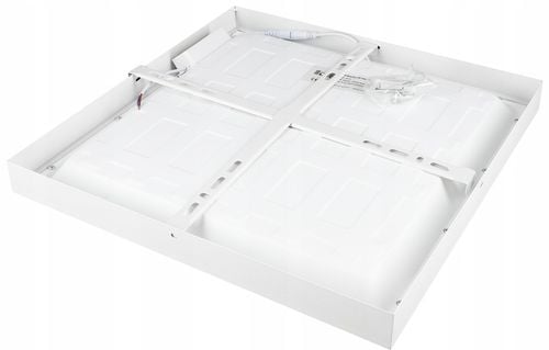 Panel LED Natynkowy Plafon Sufitowy Kwadratowy 36W 40x40 cm Duży Biały na Arena.pl