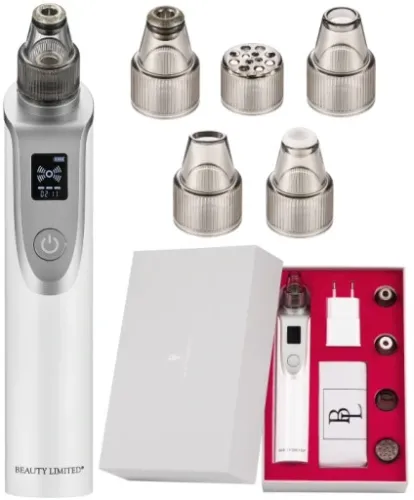 Mikrodermabrazja diamentowa Odkurzacz do wągrów FOTOTERAPIA 6 GŁOWIC 10W na Arena.pl