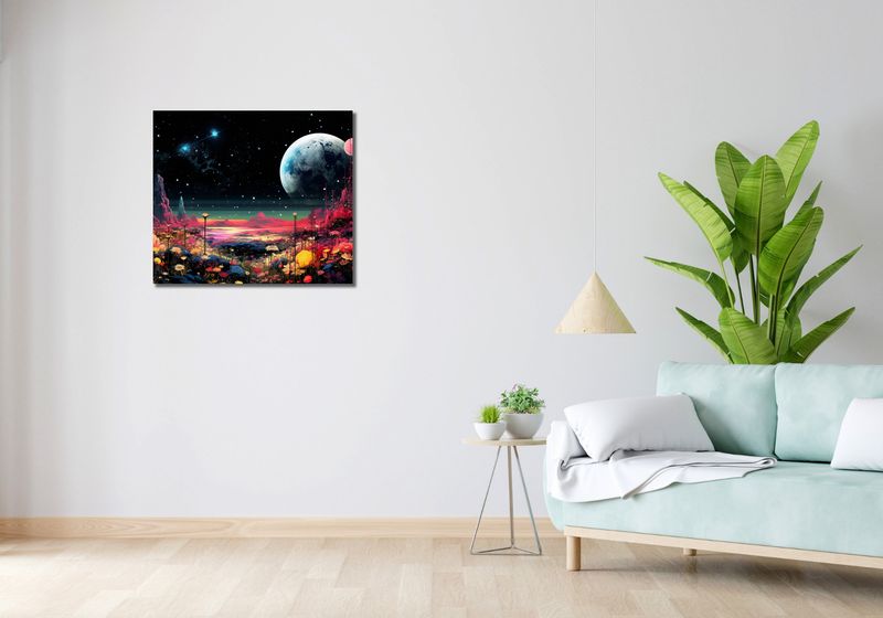 Obraz 70x60cm Inny Świat zdjęcie 2