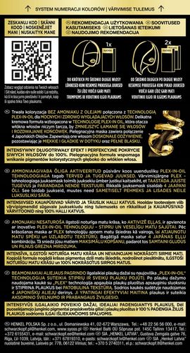 SYOSS OLEO INTENSE FARBA DO WŁOSÓW BEZ AMONIAKU NR 5-92 JASNA CZERWIEŃ na Arena.pl