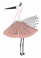 Plakat 67,5x95cm Ptasia Baletnica