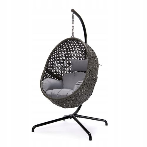 FOTEL WISZĄCY KOKON KOSZ RATTAN TECHNORATTAN na Arena.pl