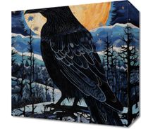 Obraz 30x30cm Kruczy Mąciciel