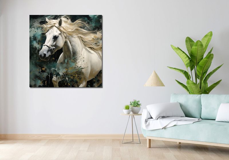 Obraz 100x100cm Dziki Duch zdjęcie 2