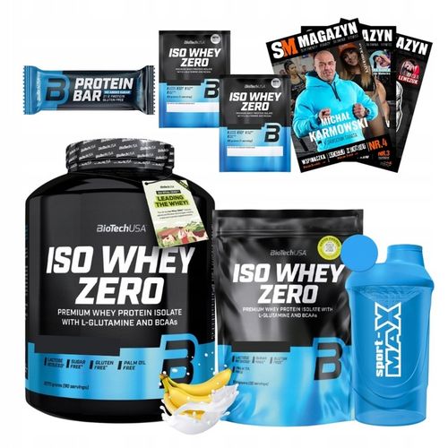 BIOTECH ISO WHEY ZERO 2270G IZOLAT BIAŁKA SERWATKI na Arena.pl