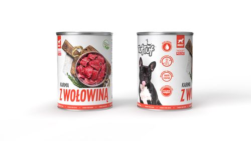 TUF TUF Mokra karma dla psa z wołowiną 400g na Arena.pl