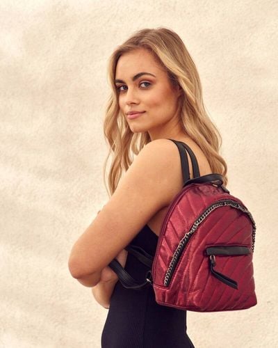 mały, pikowany plecak damski - david jones na Arena.pl