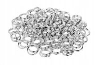 OGNIWKA montażowe sprężynki 6mm platyna 130szt