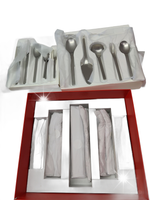 ZWILLING MINIMALE 68-częściowy zestaw sztućców matowych - Srebrny