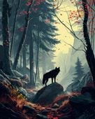 Plakat 40x50cm Leśne Echa