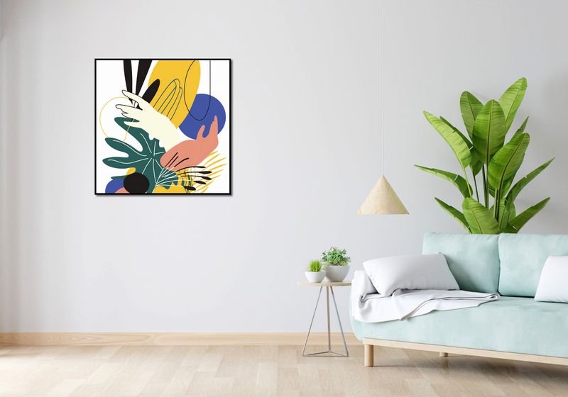 Plakat 80x80cm Dotyk Tropików zdjęcie 4