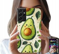 ETUI DO SAMSUNG GALAXY S21 Ultra - SŁODKIE UŚMIECHNIĘTE AWOKADO OBUDOWA