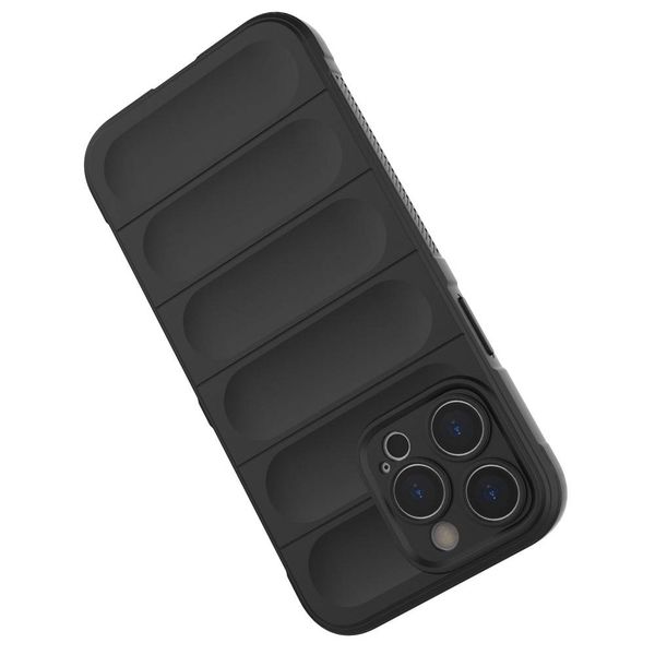 Etui Iphone 14 Pro Silky Shield Granatowe zdjęcie 6