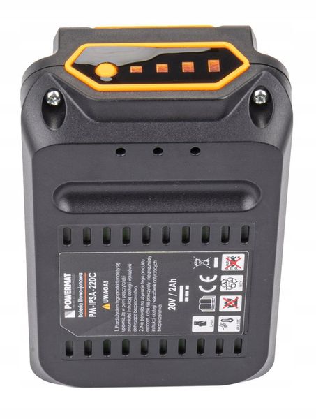 Akumulator Bateria POWERMAT INTERpulse 20V 2Ah PM-IPSA-220C/ PM0757 zdjęcie 2