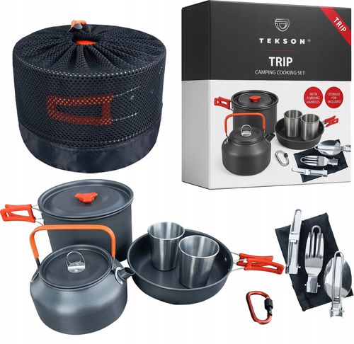 zestaw garnków campingowych trip tekson na Arena.pl