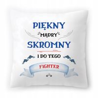 Poduszka Dla Fightera Na Urodziny Prezent Z Nadrukiem Ze Zdjęciem