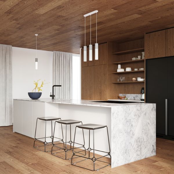 Lampa wisząca BORGIO 3L biały zdjęcie 7