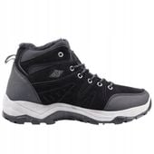 CZARNE BUTY SPORTOWE MĘSKIE ZIMOWE OCIEPLANE ŚNIEGOWCE TRAPERY DLA