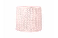 BROEL MACY komin akrylowy na zimę różowy