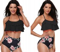 STRÓJ KĄPIELOWY BIKINI PUSH UP WYSOKI STAN / XL