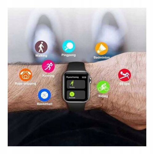 Smartwatch niktrade 206477236 czarny na Arena.pl