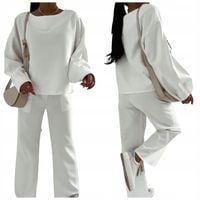 KOMPLET DAMSKI SPODNIE GARNITUR ELEGANCKI KOLORY