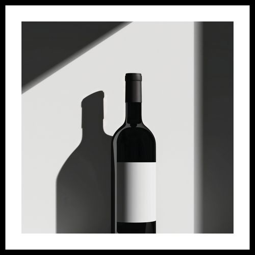 Plakat 40x40cm Butla Wina na Arena.pl