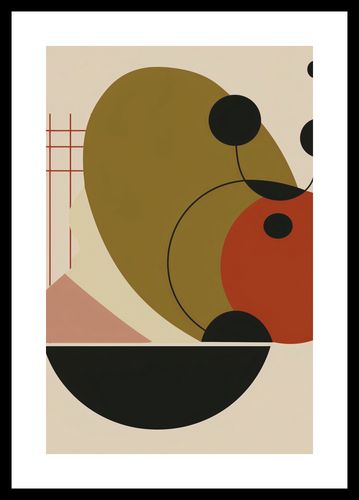 Plakat 53x81cm Geometryczny Balans na Arena.pl