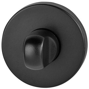 SZYLD DOLNY - CZARNY - OKRĄGŁY - BLOKADA WC zdjęcie 1