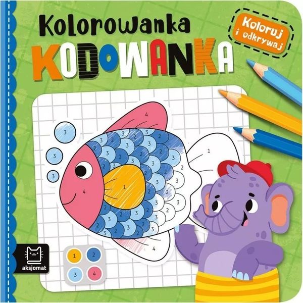 Kolorowanka kodowanka AKSJOMAT zdjęcie 1