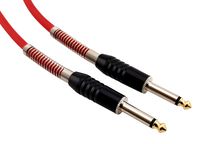 Kabel instrumentalny sygnałowy JACK 6,3mm 2 m