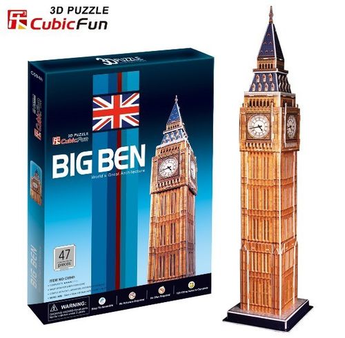 Cubicfun Puzzle 3D Zegar Big Ben na Arena.pl
