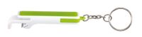 Brelok DOUBLE OPEN, biały, zielony