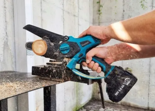 Pilarka łańcuchowa akumulatorowa piła do gałęzi 15cm 18V 4Ah Vander na Arena.pl