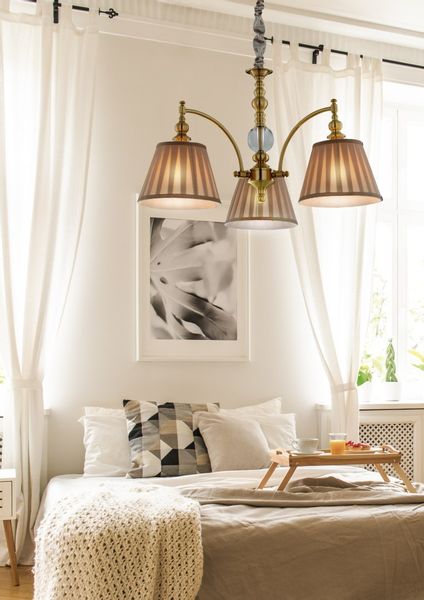 Austin zwis 3x40W E14 patyna zdjęcie 2