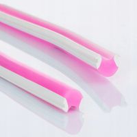 Neon Frez 8mm RÓŻOWY Osłonka Osłona do Napisów Neon LED Silikon 10x9mm