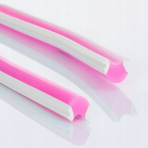 Neon Frez 8mm RÓŻOWY Osłonka Osłona do Napisów Neon LED Silikon 10x9mm na Arena.pl