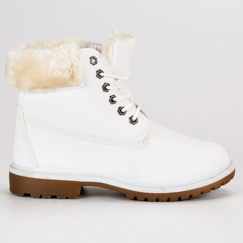 BIAŁE TRAPERKI Rozmiar - 39 na Arena.pl