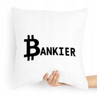 Prezent Poduszka Dla Bankiera Bankier Z Nadrukiem Ze Zdjęciem