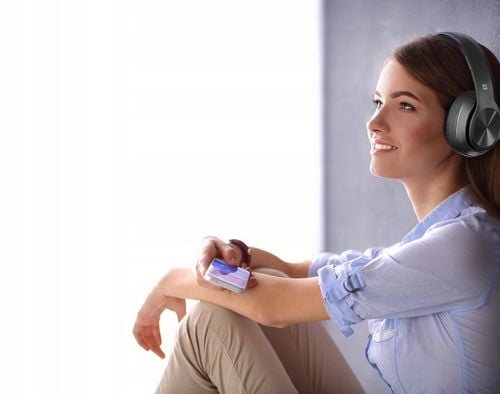 Słuchawki Bezprzewodowe Nauszne Mikrofon Radio MP3 Bluetooth 5.3 na Arena.pl